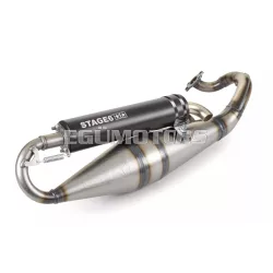 Exhaust Stage6 Pro Replica MK2 Black Peugeot horizontal LC