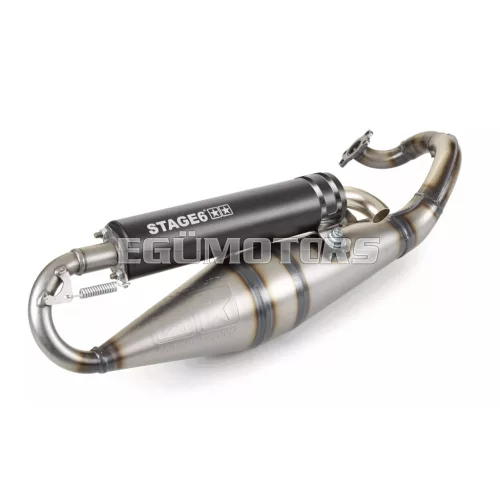 Exhaust Stage6 Pro Replica MK2 Black Peugeot horizontal LC