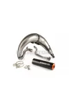 Exhaust Stage6 Streetrace high mount CNC orange / black Yamaha DT50