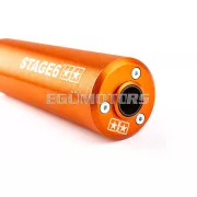 Exhaust Stage6 Streetrace high mount CNC orange Yamaha DT50