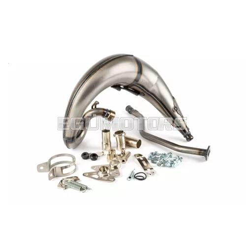 Exhaust (w/o silencer) Stage6 Streetrace high mount Yamaha DT50