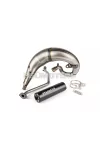 Exhaust Stage6 Streetrace high mount CNCblack Rieju MRT