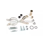 Exhaust Stage6 Streetrace high mount CNC blue / black Rieju MRT