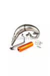 Exhaust Stage6 Streetrace high mount CNC orange Rieju MRT
