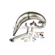 Exhaust Stage6 Streetrace high mount CNC orange Rieju MRT