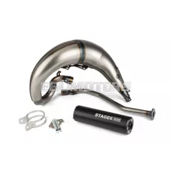   Exhaust Stage6 Streetrace high mount left CNC black Beta RR -2012