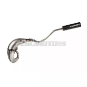 Exhaust Stage6 Streetrace high mount left CNC black Beta RR -2012