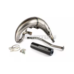   Exhaust Stage6 Streetrace high mount left CNC blue / black Beta RR -2012