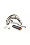 Exhaust Stage6 Streetrace high mount left CNC orange / black Beta RR -2012