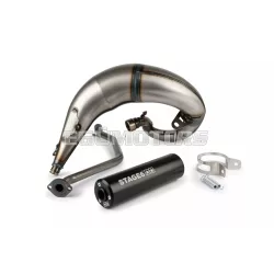   Exhaust Stage6 Streetrace high mount CNC black Beta RR 2012 / HM / Vent