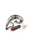 Exhaust Stage6 Streetrace high mount CNC orange / black Beta RR 2012 / HM / Vent