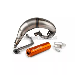   Exhaust Stage6 Streetrace high mount CNC orange Beta RR 2012 / HM / Vent