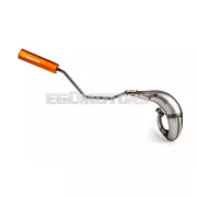 Exhaust Stage6 Streetrace high mount CNC orange Beta RR 2012 / HM / Vent