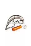 Exhaust Stage6 Streetrace high mount CNC orange Sherco SE / SM