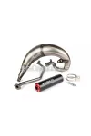 Exhaust Stage6 Streetrace high mount CNC red / black Sherco SE / SM