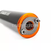 Exhaust Stage6 Streetrace CNC orange / black Derbi / Minarelli AM6