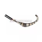 Exhaust Stage6 Streetrace CNC red / black Derbi / Minarelli AM6