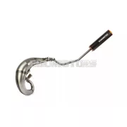 Exhaust Stage6 Streetrace high mount CNC orange / black Derbi Senda