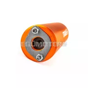 Exhaust Stage6 Streetrace high mount CNC orange Derbi Senda
