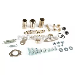   Spare Parts Kit exhaust Stage6 Streetrace high mount black Derbi / Yamaha / Beta