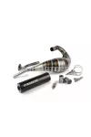 Exhaust Stage6 80 - 90cc CNC blau / black HM-Moto / Vent / Beta RR