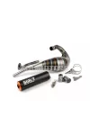Exhaust Stage6 80 - 90cc CNC orange / black HM-Moto / Vent / Beta RR