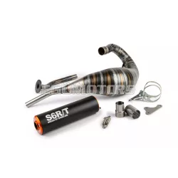   Exhaust Stage6 80 - 90cc CNC orange / black HM-Moto / Vent / Beta RR