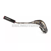 Exhaust Stage6 80 - 90cc CNC red / black HM-Moto / Vent / Beta RR