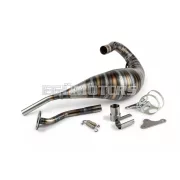 Exhaust Stage6 80 - 90cc CNC red / black HM-Moto / Vent / Beta RR