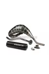 Exhaust Stage6 80 - 90 Derbi black