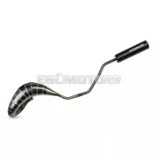 Exhaust Stage6 80 - 90 Derbi black