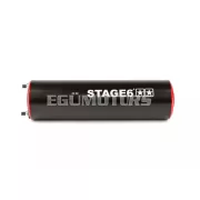 Exhaust Stage6 80 - 90 Derbi red / black