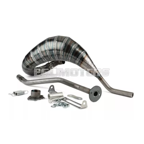 Exhaust (without silencer) Stage6 80 - 90 Derbi