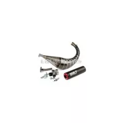 Exhaust Stage6 R/T 70 - 80cc black / red AM6