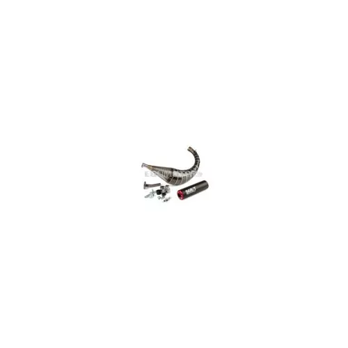 Exhaust Stage6 R/T 70 - 80cc black / red AM6