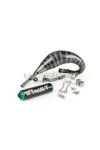Exhaust Stage6 R/T 70 - 80 Beta RR before 2021 Black / Turquoise