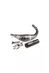 Exhaust Stage6 R/T 80 - 90cc CNC black Minarelli AM6