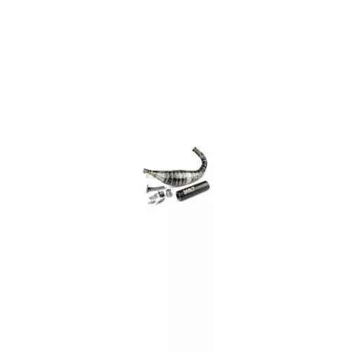 Exhaust Stage6 R/T 80 - 90cc CNC black Minarelli AM6