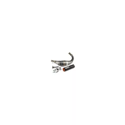 Exhaust Stage6 R/T 80 - 90cc CNC Orange / Black Minarelli AM6