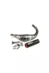 Exhaust Stage6 R/T 80 - 90cc CNC Red / Black Minarelli AM6