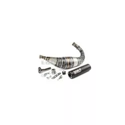 Exhaust Stage6 R/T 90 - 100cc CNC black Minarelli AM6