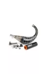 Exhaust Stage6 R/T 70 - 80cc black / orange Derbi