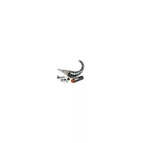 Exhaust Stage6 R/T 70 - 80cc black / orange Derbi