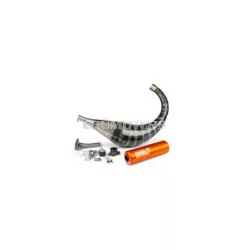 Exhaust Stage6 R/T 70 - 80cc orange Derbi