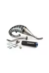 Exhaust Stage6 R/T 70 - 80 high-mount Derbi Black / Blue