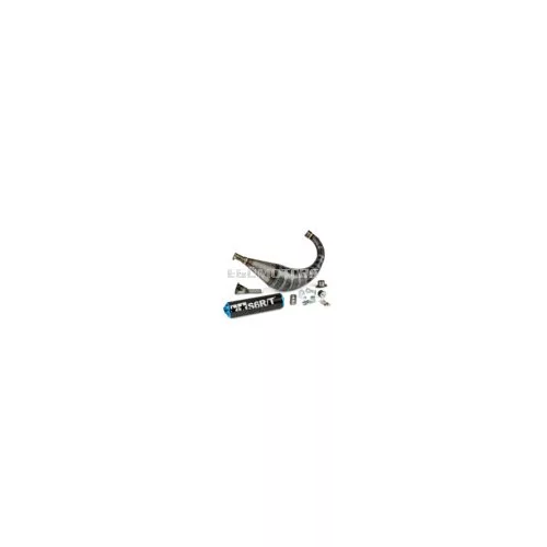 Exhaust Stage6 R/T 70 - 80 Derbi Black / Blue