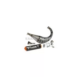 Exhaust Stage6 R/T 70 - 80 Derbi Black / Orange