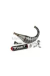 Exhaust Stage6 R/T 70 - 80 Derbi Black / Red