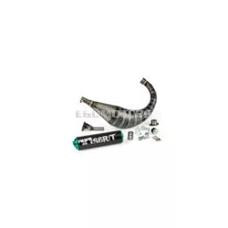 Exhaust Stage6 R/T 70 - 80 Derbi Black / Turquoise