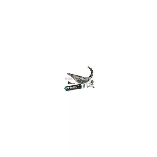 Exhaust Stage6 R/T 70 - 80 Derbi Black / Turquoise
